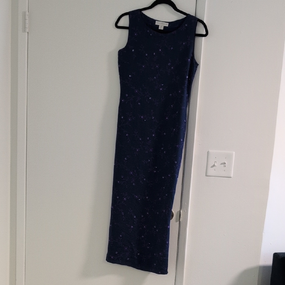 VINTAGE BEADED DRESS BEAUTIFUL